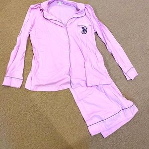Victoria’s Secret purple long sleeve pajama set